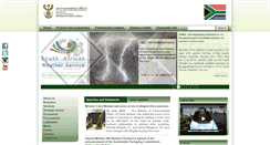 Desktop Screenshot of environment.gov.za