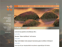 Tablet Screenshot of environment.lv
